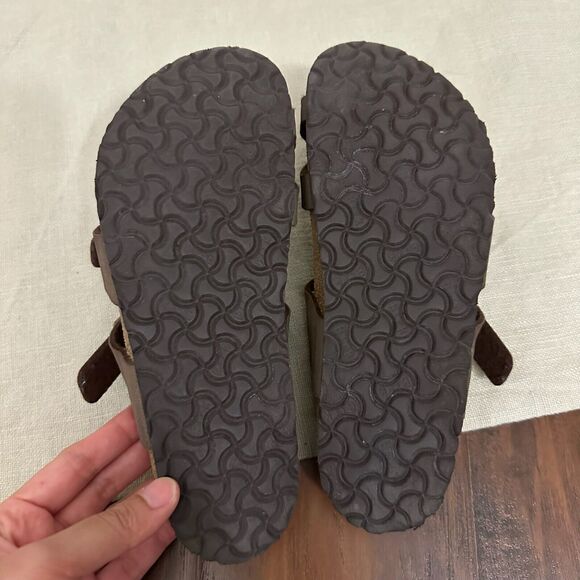 BIRKENSTOCK Mayari Sandals in Brown Birko-Flor - Picture 9 of 9